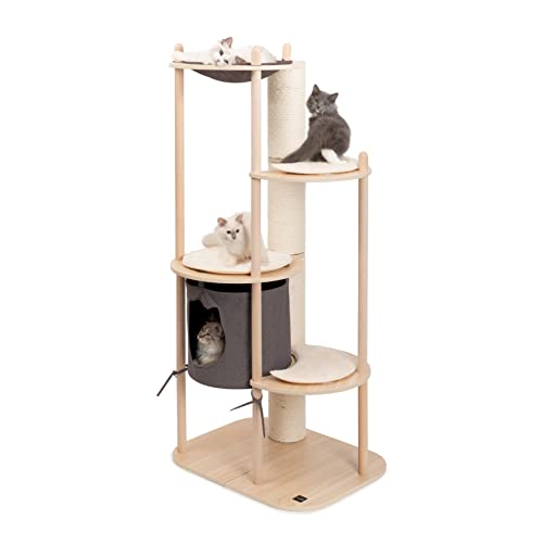 Amazon.com : Catit Vesper Treehouse, Cat Tree Furniture, Large : Pet Supplies
