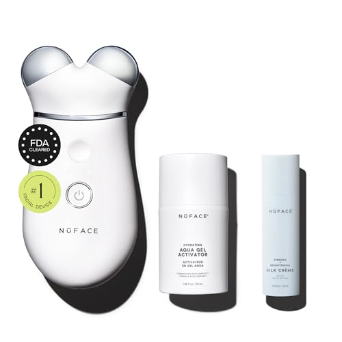 Amazon.com: NUFACE Trinity+ Skin Tightening & Face Lift Device - Microcurrent Facial Sculpting Tool to Contour Cheeks, Jawline & Neck, 3 Frequencies, Supports Lymphatic Drainage + Activator Gel, White : Beauty & Personal Care