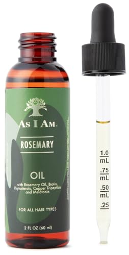 Amazon.com: As I Am Rosemary Oil - 2 oz - Hair Density Serum - with Biotin & Saw Palmetto : Beauty & Personal Care