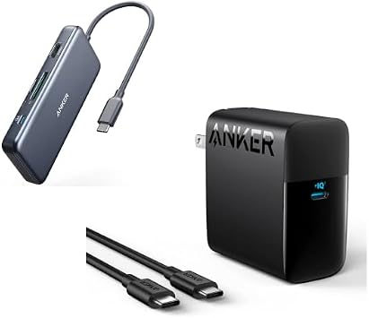 Amazon.com: Anker 341 USB-C Hub (7-in-1) with 100W USB-C Charger : Electronics
