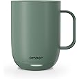 Amazon.com | Ember Temperature Control Smart Mug 2, 14 oz, App Controlled Heated Coffee Cup | Double your battery life when you pair with an Ember Sliding Lid and Signature Series Cloth: Coffee Cups & Mugs