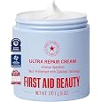 Amazon.com: First Aid Beauty - Ultra Repair Cream, Intense Hydration Whipped Colloidal Oatmeal, Clinically Proven to Strengthen Skin Barrier in 7 Days & Helps Relieve Eczema, Luxury Face & Body Moisturizer, 14 oz : Beauty & Personal Care