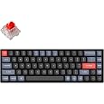 Amazon.com: Keychron K6 Bluetooth 5.1 Wireless Mechanical Keyboard with Keychron K Pro Red Switch/LED Backlit/Rechargeable Battery, 68 Keys Compact Keyboard Compatible with Mac Windows : Electronics