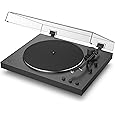 Amazon.com: Sony PS-LX310BT Belt Drive Turntable: Fully Automatic Wireless Vinyl Record Player with Bluetooth and USB Output Black | Fully Automatic Belt-Drive Turntable, Bluetooth and USB Type-B Output, Built-in Phono Eq, 33 1/3 and 45 Rpm, Mm Cartridge : Electronics
