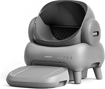 Amazon.com: Neakasa M1 Plus Open-Top Self Cleaning Cat Litter Box and Neakasa Cat Pedal Step Stool with Filter Function : Pet Supplies