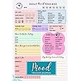Mood Tracker Journal: Daily Mental Health & Wellness Diary with Prompts for Help Relieving Anxiety, Borderline Personality Disorder or Depression | Self Care Notebook for Adults & Teens: Siddartha, Hazel