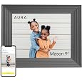Amazon.com : Aura 12" Digital Picture Frame with Mat – Wirecutter's Best Portrait or Landscape Frame – Text Photos to Your Frame from Anywhere – Quick & Easy Setup – Free, Unlimited Storage – No Subscriptions : Electronics