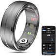 Amazon.com: Amazfit Helio Smart Ring Health Tracker, Fitness Tracker Ring, No Subscription, Monitors Sleep, Heart Rate & Stress, Titanium Alloy, Fast 1.4-Hr Charging, Water-Resistant, Size Before You Buy(Size 12) : Electronics