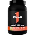 Amazon.com: Rule 1 Proteins R1 Protein -Strawberry Banana, 25g Fast-Acting, Super-Pure 100% Isolate and Hydrolysate Protein Powder with 6g BCAAs for Muscle Growth and Recovery, 5lbs (RZ0989) : Health & Household