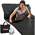 Amazon.com : 1Love Regular Sauna Blanket | Far Infrared Sauna Blanket | 77-176°F | 0 EMFs, ELFs & VOCs | Black : Patio, Lawn & Garden