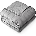 Amazon.com: Baloo Weighted Blanket for Adults 15 lb Full/Queen (Pebble White, 60"x80") | Cool & 100% Cotton | Machine Washable & Dryer Safe | Glass Microbead Fill : Home & Kitchen