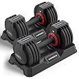 Amazon.com : PowerBlock Pro 100 EXP Adjustable Dumbbells : Sports & Outdoors