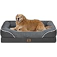 Amazon.com : Big Barker 7" Pillow Top Orthopedic Dog Bed - XL Size - 52 X 36 X 7 - Burgundy - For Large and Extra Large Breed Dogs (Headrest Edition) : Pet Beds : Pet Supplies