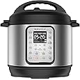 Amazon.com: Instant Pot Duo 7-in-1 Electric Pressure Cooker, Slow Cooker, Rice, Steamer, Sauté, Yogurt Maker, Warmer & Sterilizer, Includes App With Over 800 Recipes, Stainless Steel, 6 Quart: Home & Kitchen