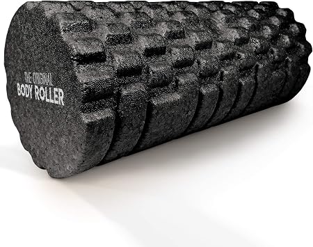 Amazon.com : The Original Body Roller - High Density Foam Roller Massager for Deep Tissue Massage of The Back and Leg Muscles - Self Myofascial Release of Painful Trigger Point Muscle Adhesions - 13" Black : Sports & Outdoors